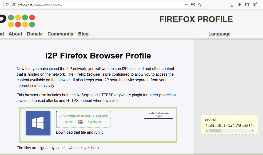 Grab the Firefox Profile